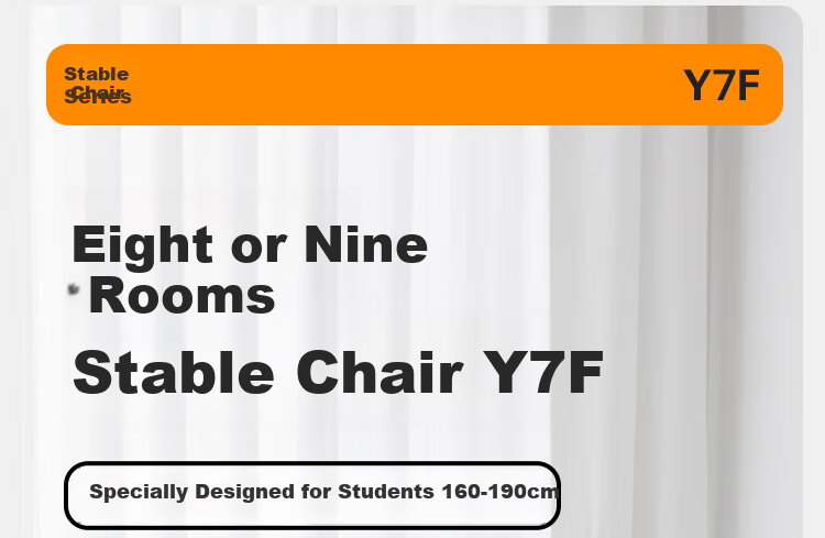 Bajiujian Y7F High School Student Learning Chair, Youth Ergonomic Seat, Biomechanics Office Chair 1
