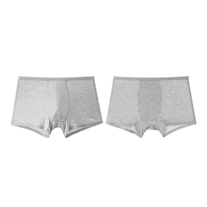 JD Original 7A Antibacterial Disposable Underwear for Men, Boxer Briefs, Smooth, No-Wash, Daily Disposable, for Business Trips, Travel, And Vacations, 4-Pack, Size L