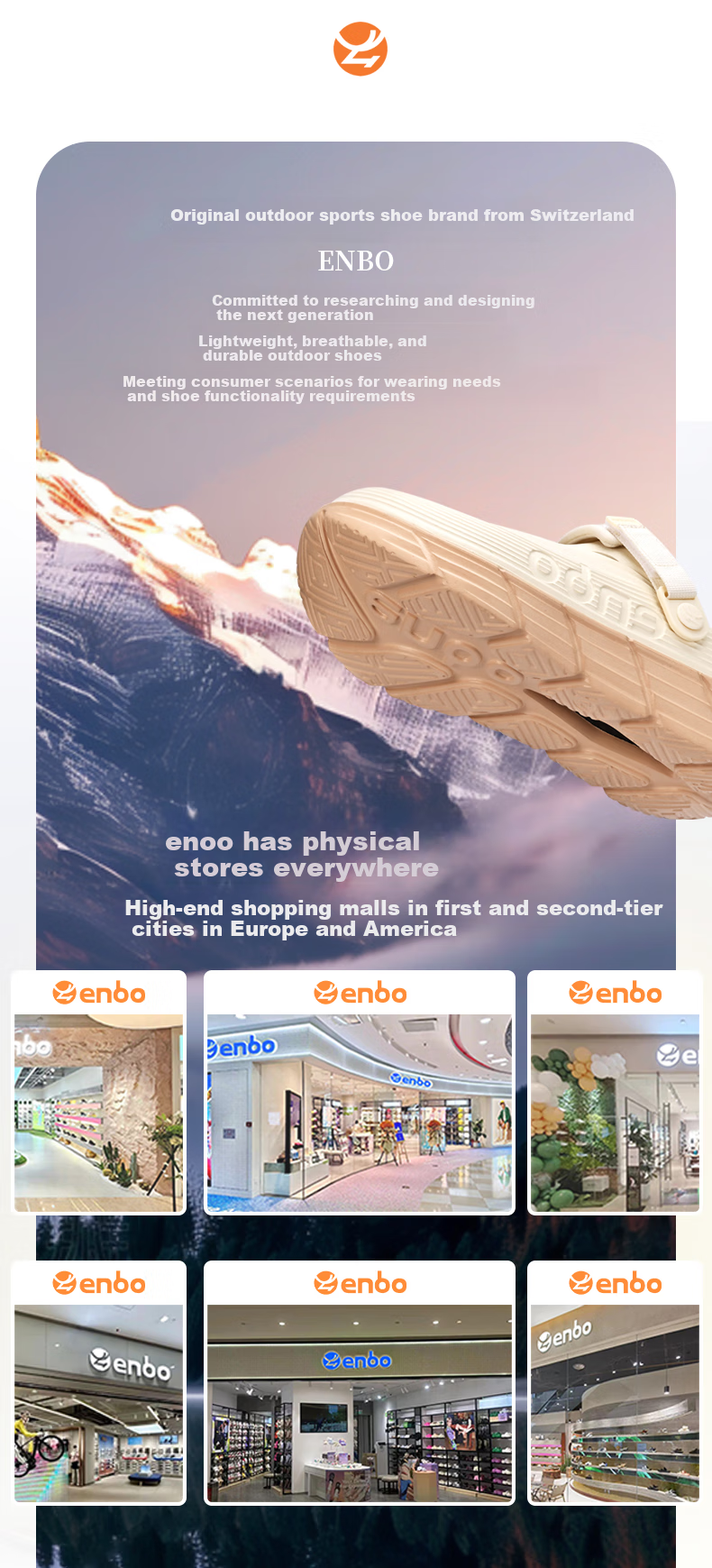 ENBO Sandals, Couple's Hole Shoes, Breathable Non-Slip Closed-Toe Slippers, Versatile Casual Beach Shoes for Outdoor Wear, Rainy Gray, Size 43 13