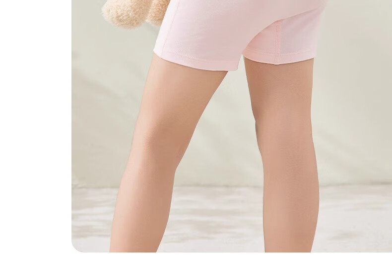 Niduoxiong Girls' Safety Shorts, Anti-Exposure Summer Children's Underwear, Baby Protective Boxer Briefs, Girls' Underpants 36