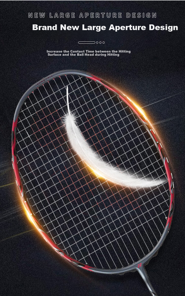 YONEX Badminton Racket, Full Carbon Single Racket, ARC11TOUR Gray Pearl, 4U5 Unstrung with Grip Tape 3