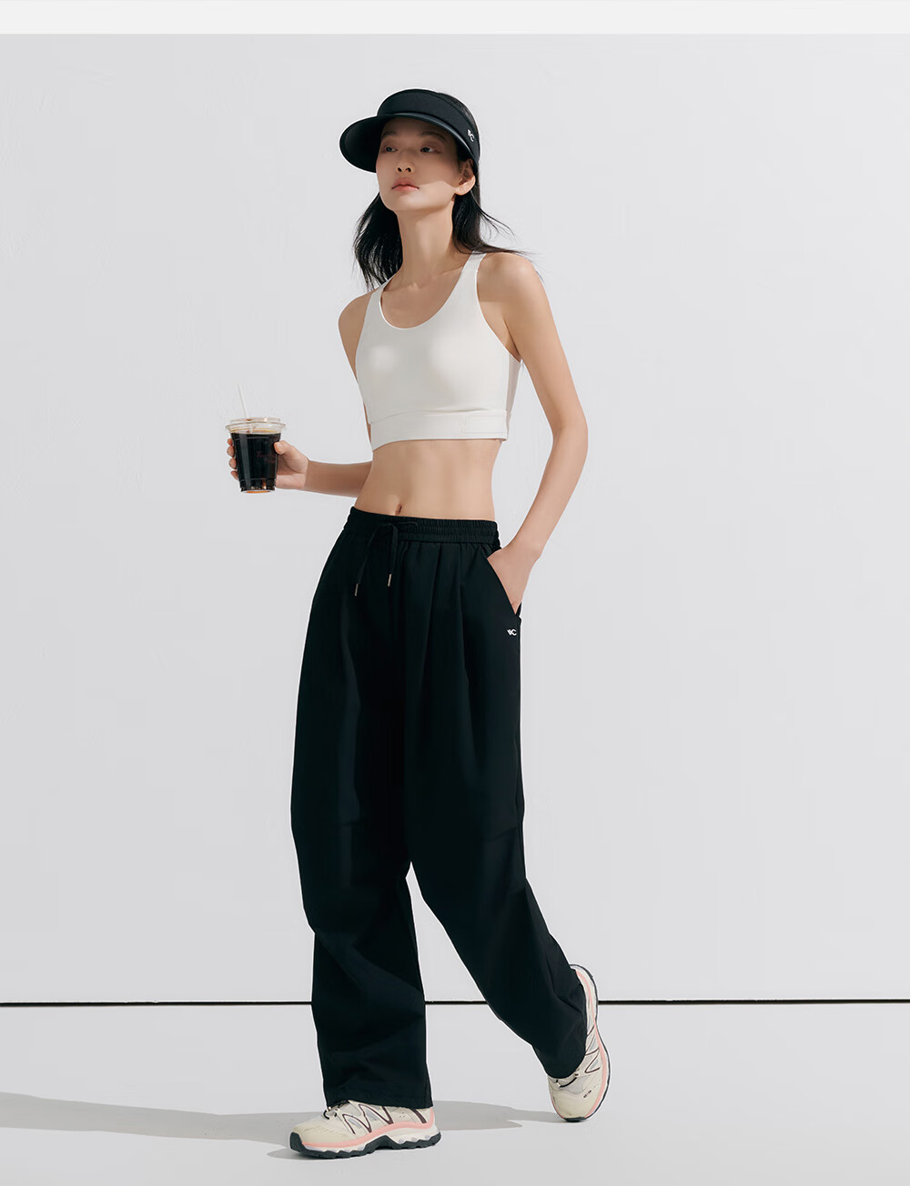 VVC Sun Protection Pants for Women, Summer UV-Resistant Breathable Straight-Leg Casual Versatile Trousers, Starry Gray, Size M 9