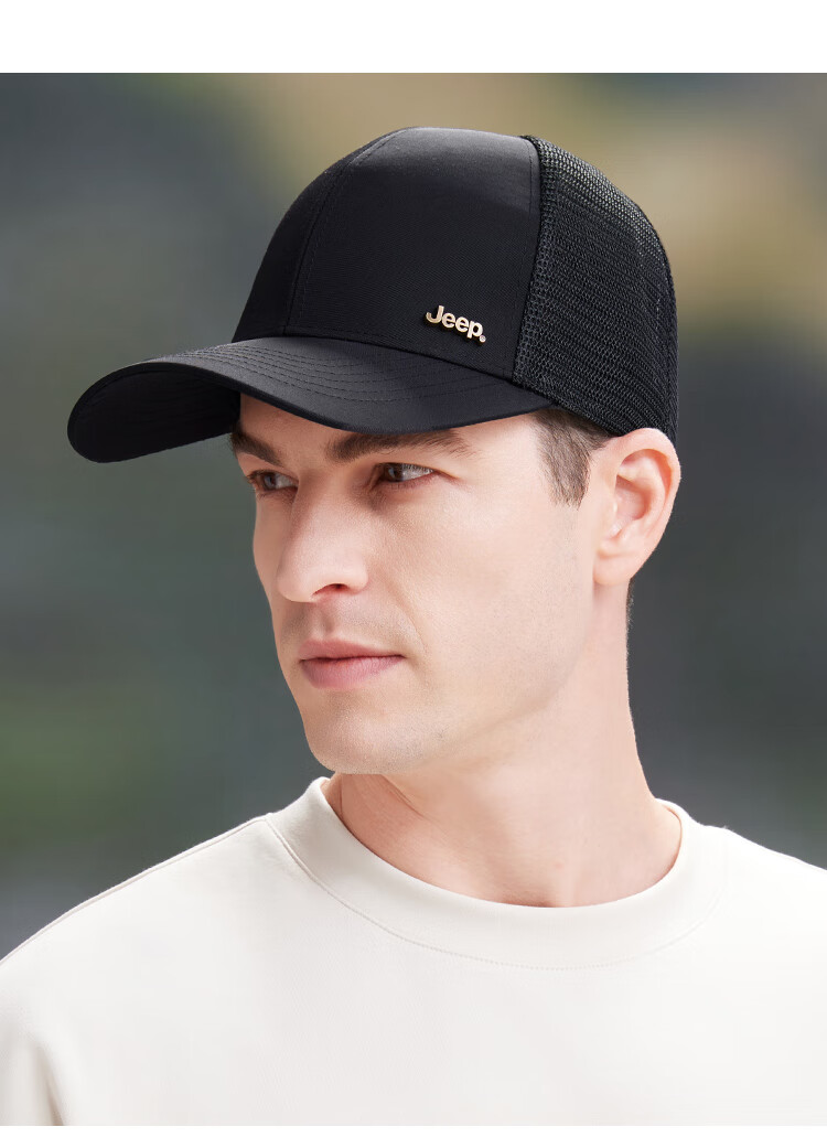 JEEP Baseball Cap for Men And Women, Summer Mesh Quick-Dry Sun Hat, Hiking Cap, Khaki Color 9