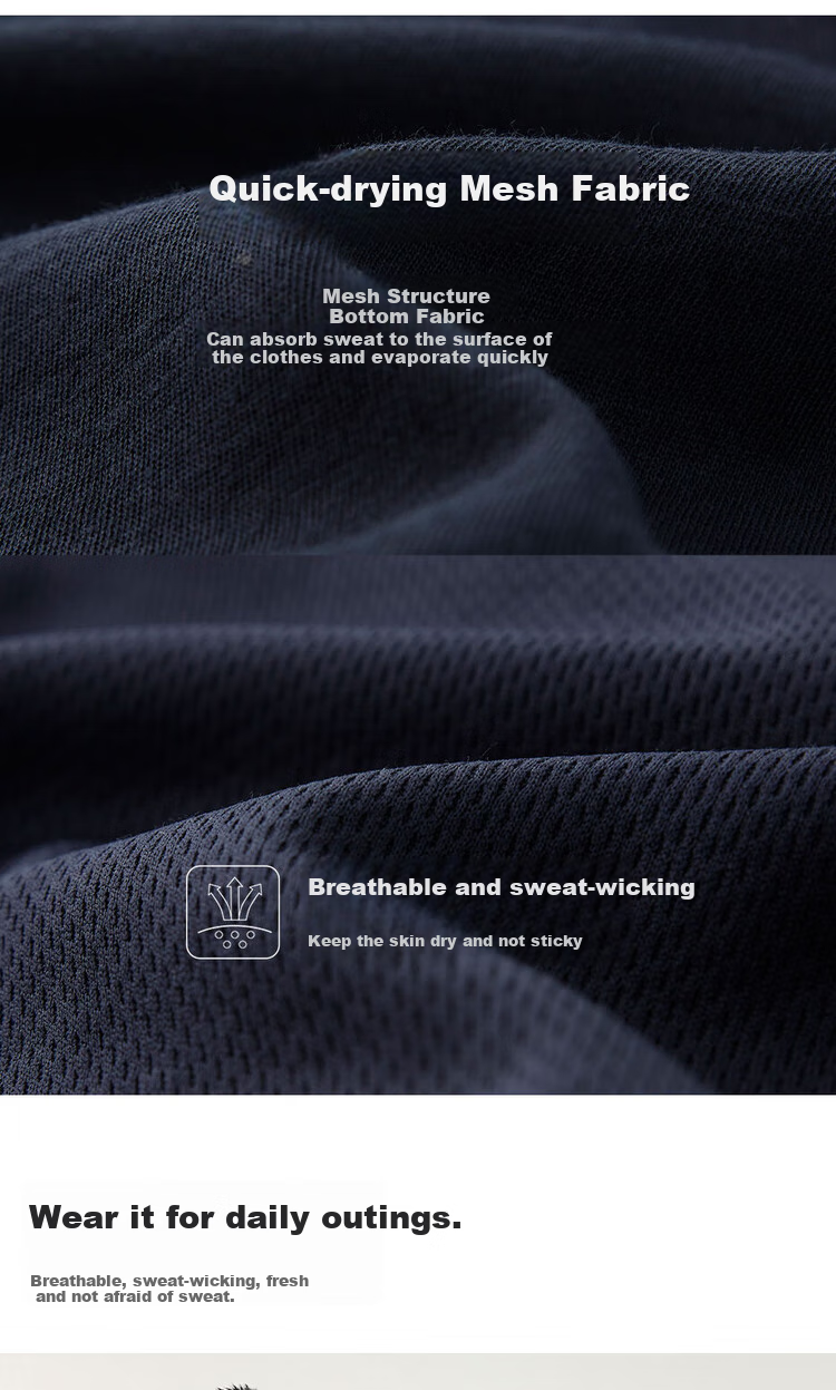 Giordano Men's Short-Sleeve Polo Shirt, Summer Black Technology Quick-Dry Contrasting Pique Fabric, Lightweight Collared Top 01014387 8
