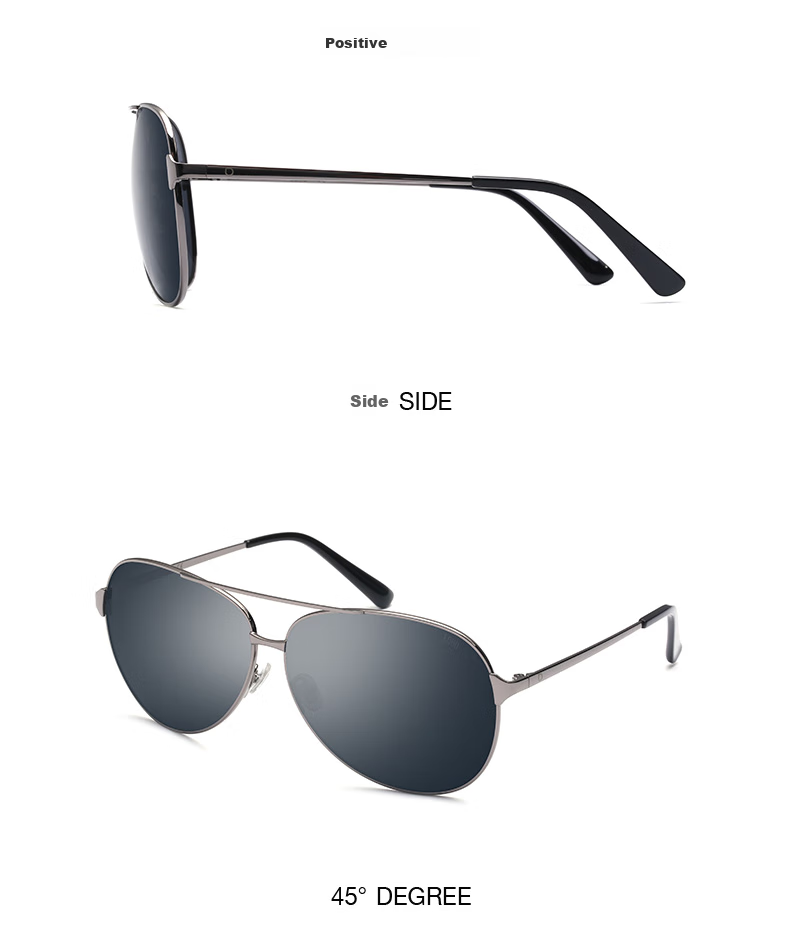 LOHO Classic Aviator Sunglasses, Polarized Sunglasses, Fishing And Driving-Specific, Sun Protection, Gift for Men, LHK002 16