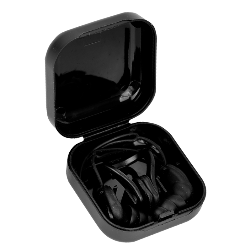 JD Original Swimming Nose Clip And Ear Plug Set, Professional Waterproof Silicone Ear Plugs And Nose Clips, Anti-Choking Water Equipment, Portable Small Black Box