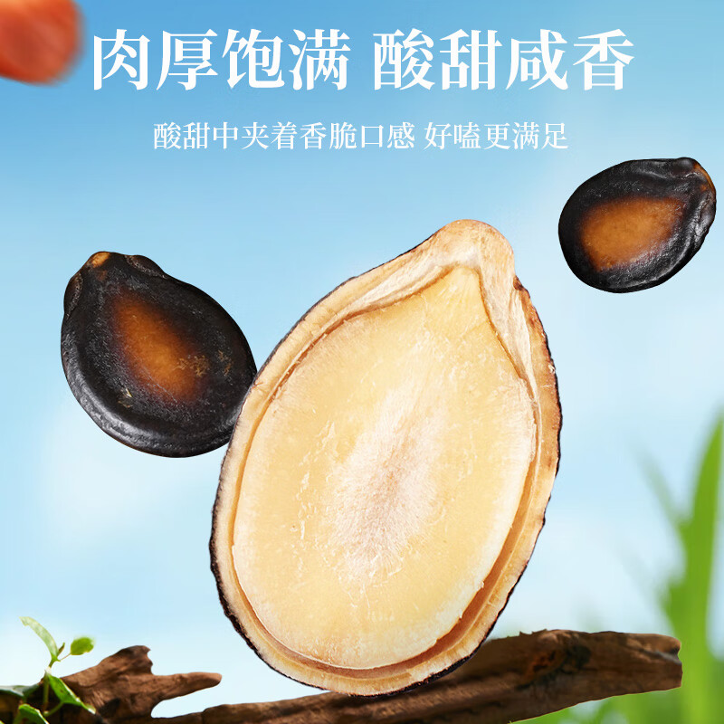 老街口话梅西瓜子200g坚果炒货办公室休闲零食话梅味西瓜子每日坚果年货