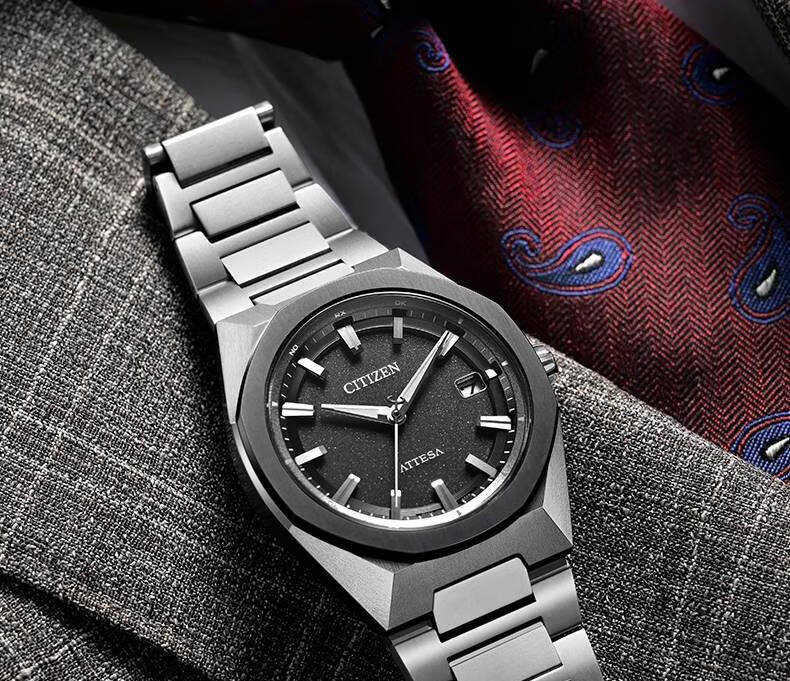CITIZEN ATTESA Series Eco-Drive Multi-Band Radio-Controlled Super Titanium Strap Perpetual Calendar Watch CB3045-61E Father's Day Gift 27