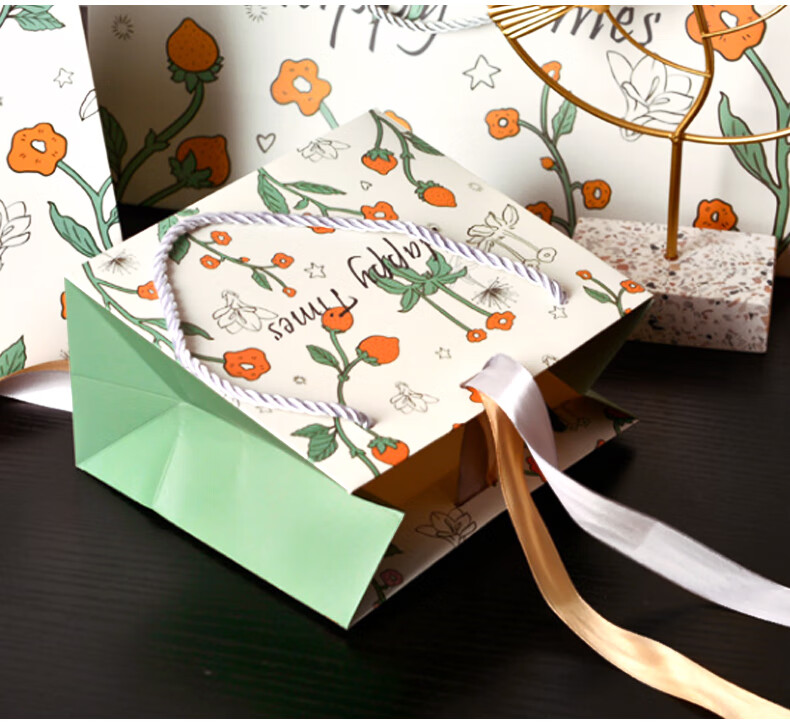 Cuttlefish Gift Bags Birthday Gift Housewarming Favor Handbags Premium Packaging Medium Size Pack of 5 New Year Presents 3