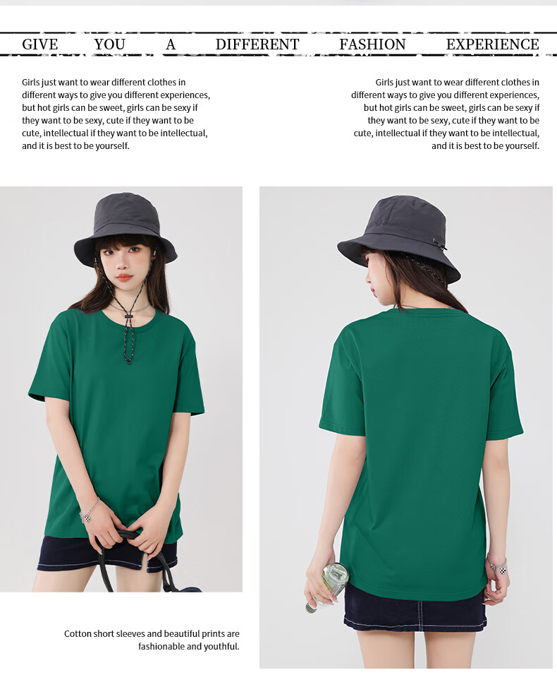 Warrior Pure Cotton Loose Short-Sleeve T-Shirt for Women, Versatile Casual Fashion Top for Summer 2026, Skin-Friendly And Breathable Women's Clothing 13