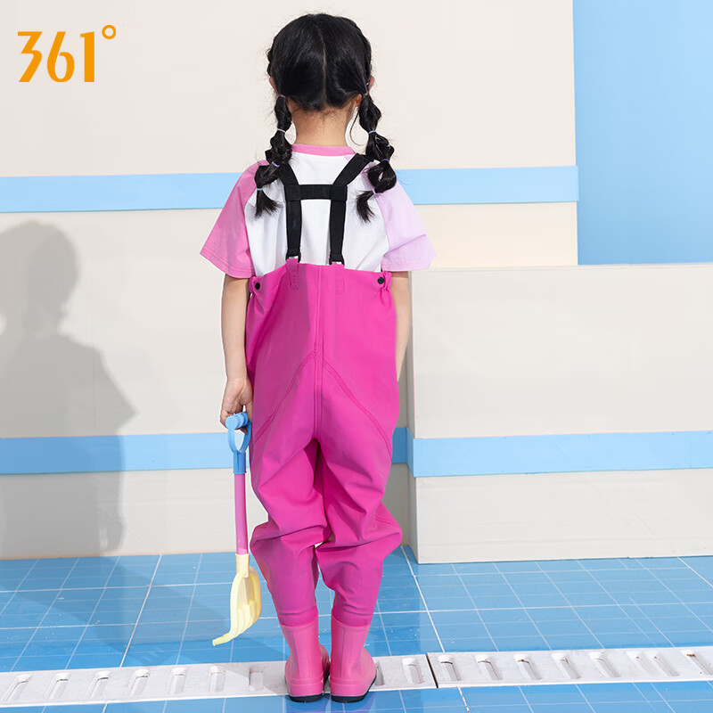 361° Kids Waterproof Wading Pants One-Piece Water Shoes New Stream Trekking Outdoor Fishing Water Play Pants