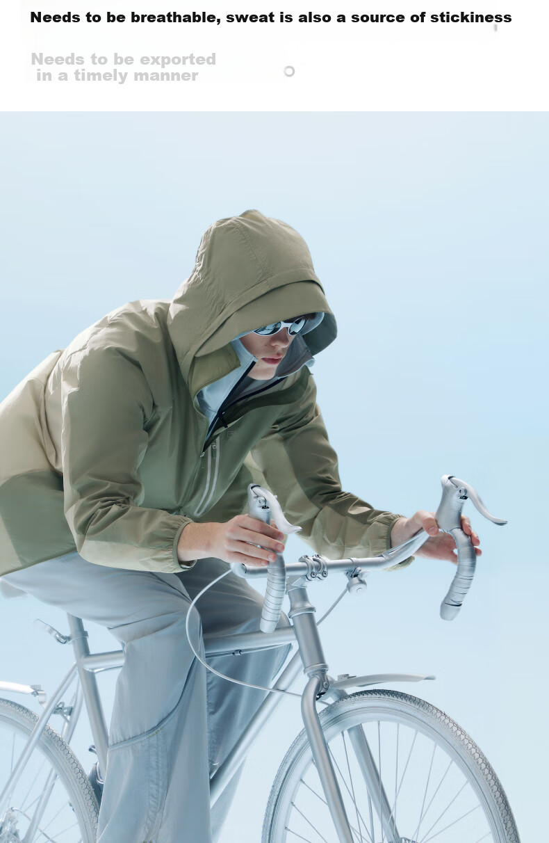 Bananain [Wang Yibo's Choice] Liangpi 502 UV Pro Unisex Quick-Dry Hard-Core Sun Protection Jacket Breathable Outerwear New 9