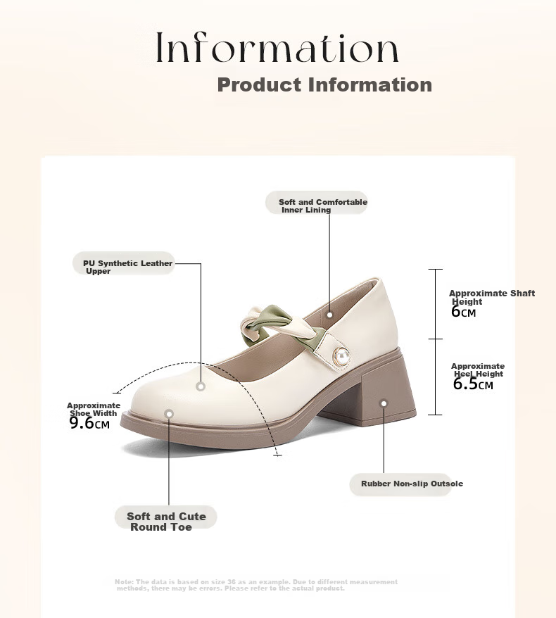DAPHNE French Mary Jane Women's Shoes, 2026 New Style Shallow Mouth Elegant Pumps, Evening Shoes, Chunky Heel High Heels, Apricot Color, Size 38 3