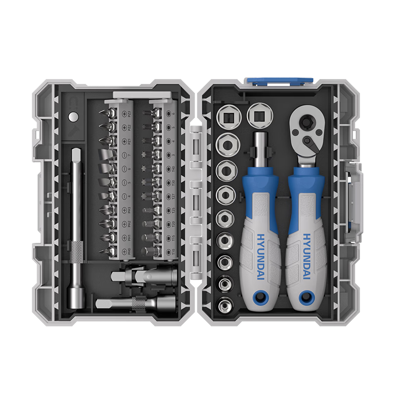 HYUNDAI Ratchet Screwdriver Set Home Repair Tools Precision Torx Phillips Flathead Screwdriver Kit