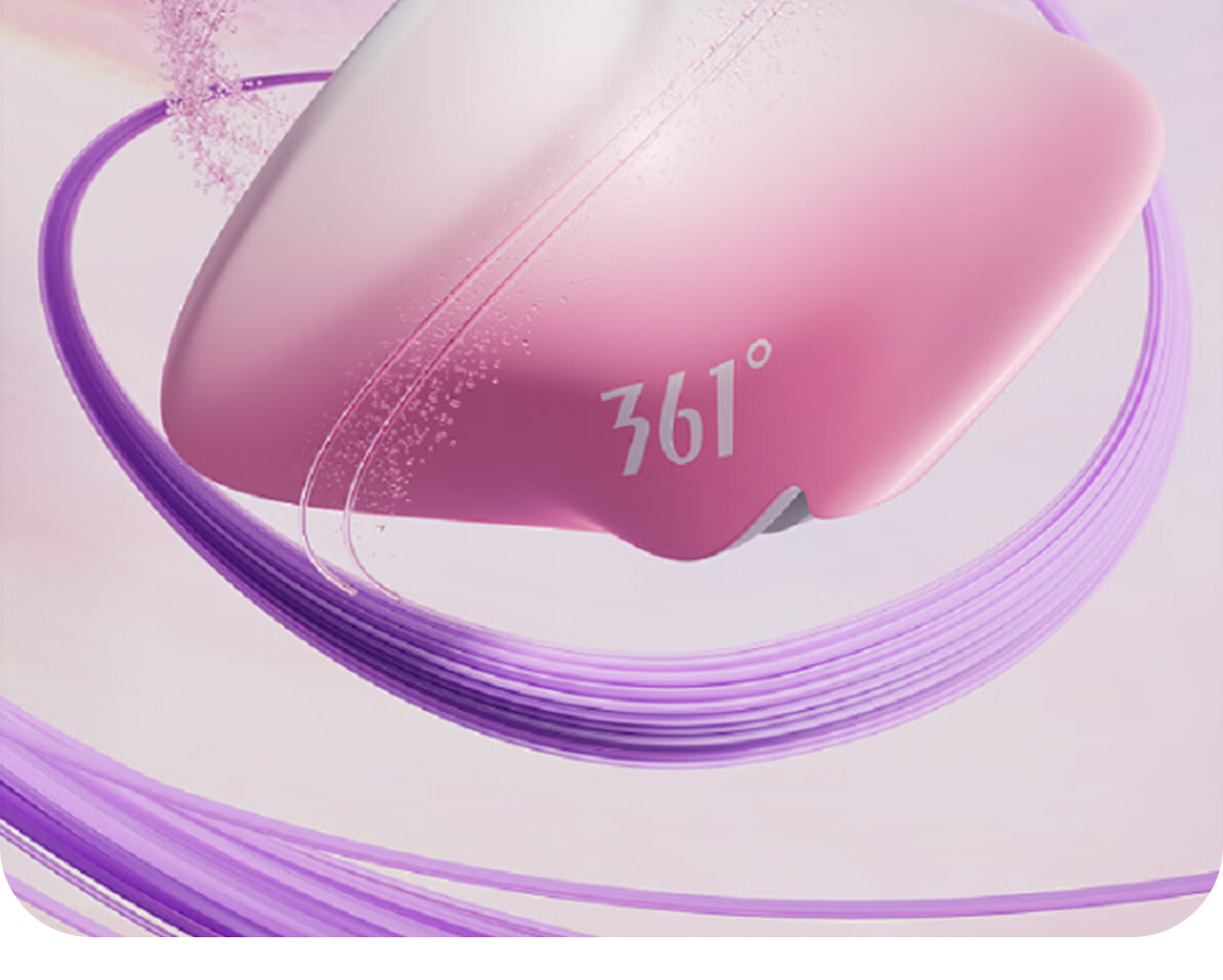 361° Women's One-Size Silicone Swimming Cap with Gradient Design, Waterproof, Highly Elastic, Extra Large, Long Hair Ear Protection Adult Swim Cap 4