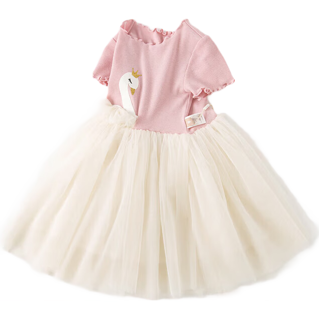 David Bella Girls' Dress Summer Princess Dress for Older Kids Trendy Children's Clothing