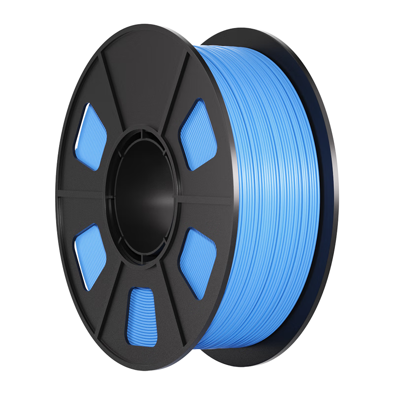 CMYKSUPPLIES 3D Printing Filament PETG 1.75mm Compatible with Tuozhu, Chuangxiang Sanwei, Duoku, Fuzhi, Jiguang Erwo 3D Printer Filament Light Blue 1kg