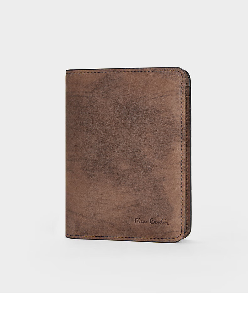 Pierre Cardin Men's Wallet, Short Style, Large Capacity, Multi-Card Slots, Fashionable Business Leather Wallet, Gift Box, Birthday Present for Me 9