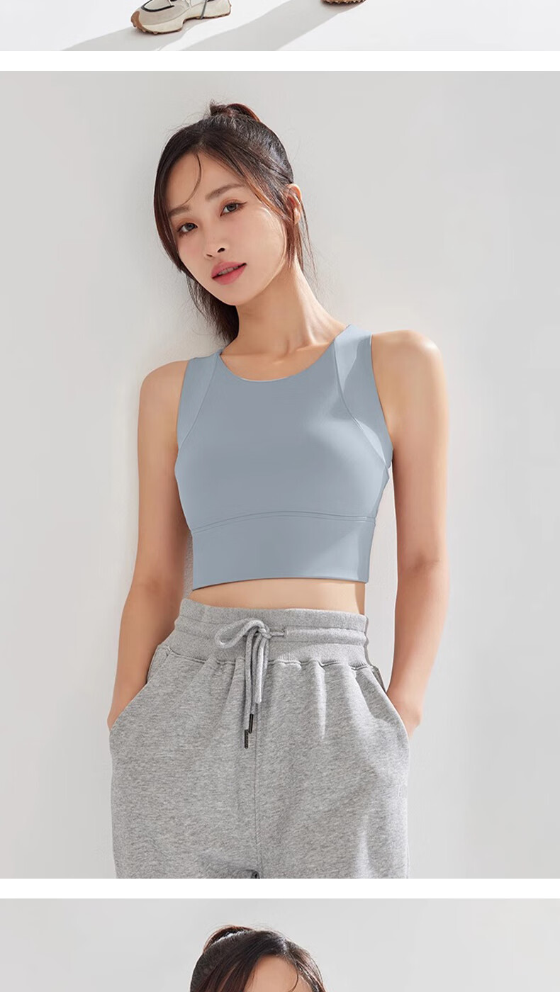 Ziyouxi High-Impact Sports Bra for Women, One-Piece Anti-Shock And Anti-Sagging Yoga Vest, Fitness Training Bra, Outer Wear Or Inner Layering 14