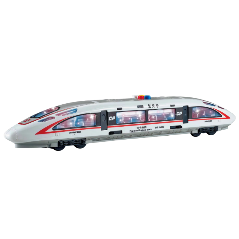 Aibilu High-Speed Rail Train Toy, Children's Fuxing Train Model, Hexie Simulation Electric Train, Baby Educational Toy