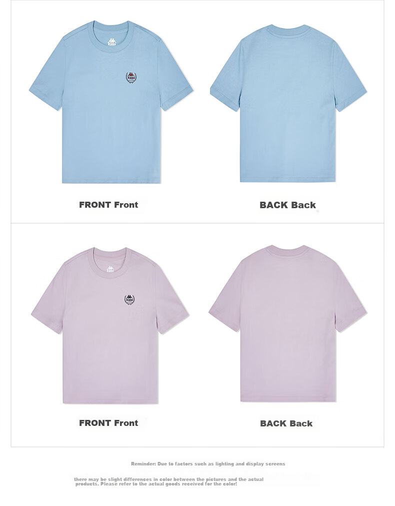 Kappa Back-to-Back T-Shirt Short Sleeve Retro 2026 New Summer Casual Cotton Sports Top K0E42TD01D 10