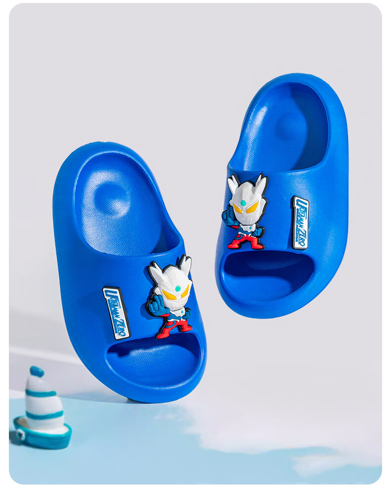 Zhubaba Children's Slippers, Summer Boys Indoor Home Girls Non-Slip Wear-Resistant Soft-Soled Self-Operated Sandals for Ages 6-12, Yellow Size 21 16