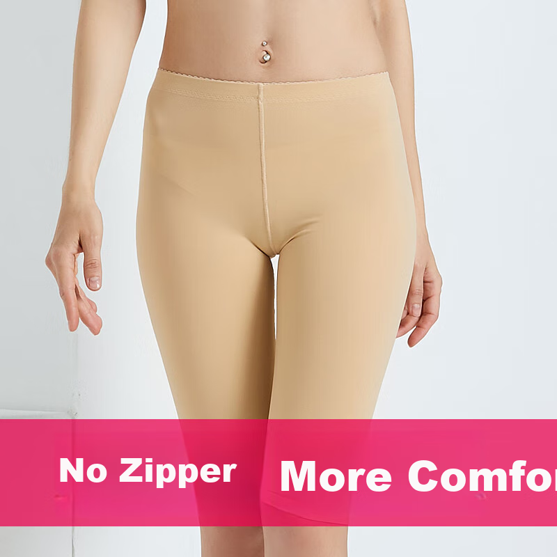 Darenyouxi 26 New Shapewear Leggings, Slimming Body Shaper Pants, Post-Liposuction Shaping Tights, Black Knee-Length Shorts, Size S 1