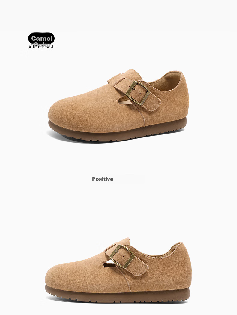 SENDA Women's Autumn Thick-Soled Heightening Shoes, Same Style As in Shopping Malls, Versatile Casual Shoes, Khaki Color, Size 39 7