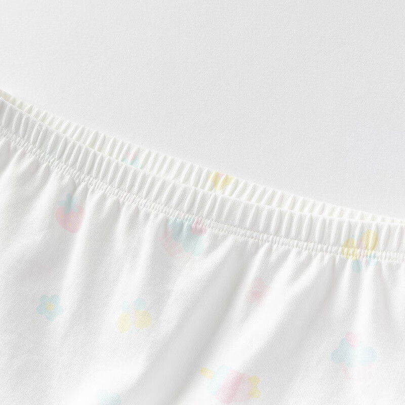 David Bella Girls' Baby Toddler Boxer Briefs Underwear 2-Pack, No Pinch, Triangle and Square Styles