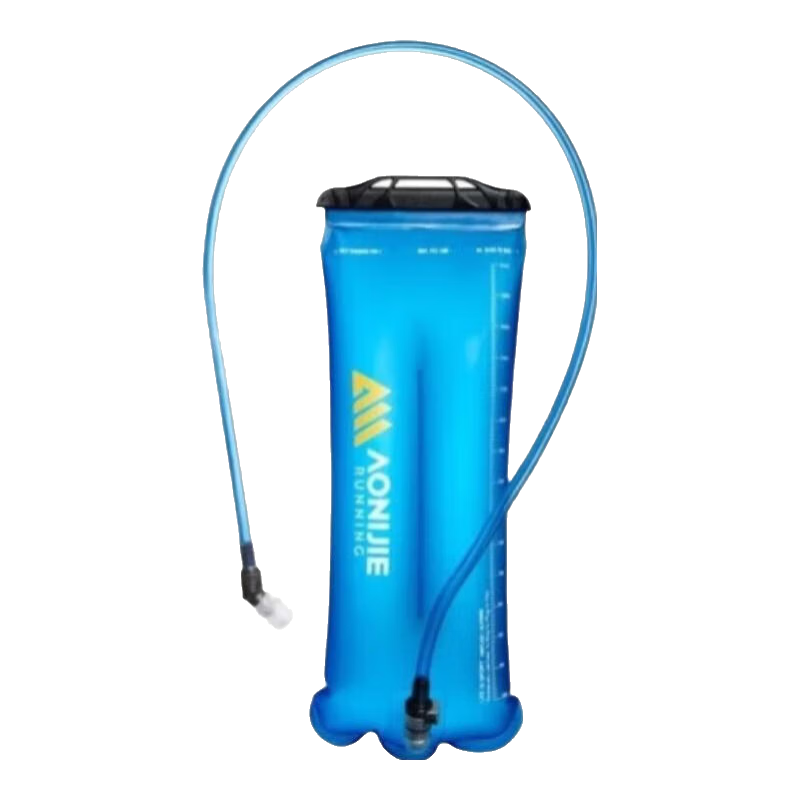 AONIJIE Hydration Bladder for Outdoor Running, Foldable Soft Water Bottle for Hiking And Mountaineering, Portable Sports Water Reservoir for Trail Running And Cycling, 3L Capacity
