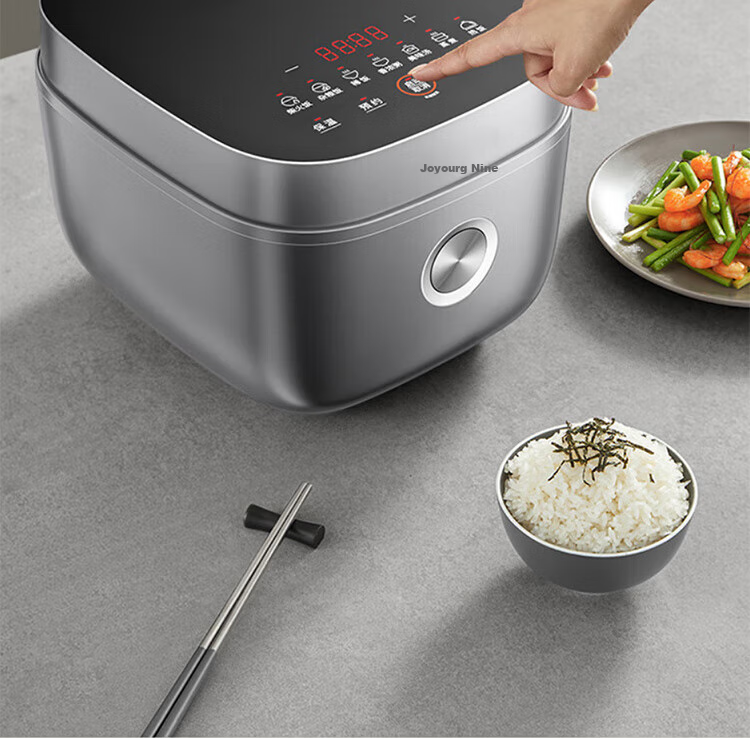 Joyoung Household Multi-Functional 4L Smart Non-Coating Rice Cooker, 316L Stainless Steel Ball Pot, Electric Rice Cooker F-40F316L 18