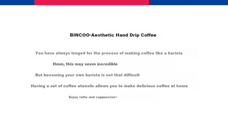 Bincoo Coffee Sharing Pot Glass Pour-Over Coffee Set with Scale V60 Filter Cup Drip Coffee Cup 2