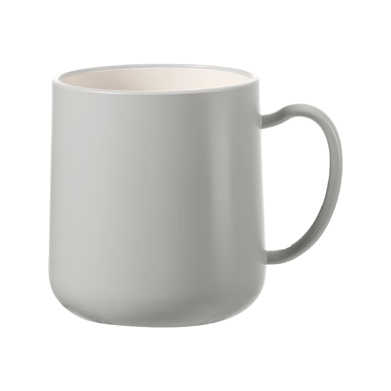 Daisy Leaf Mouthwash Cup Set for Family of Three or Four, Toothbrush Holder for Couples, Students, and Children, Silver Gray