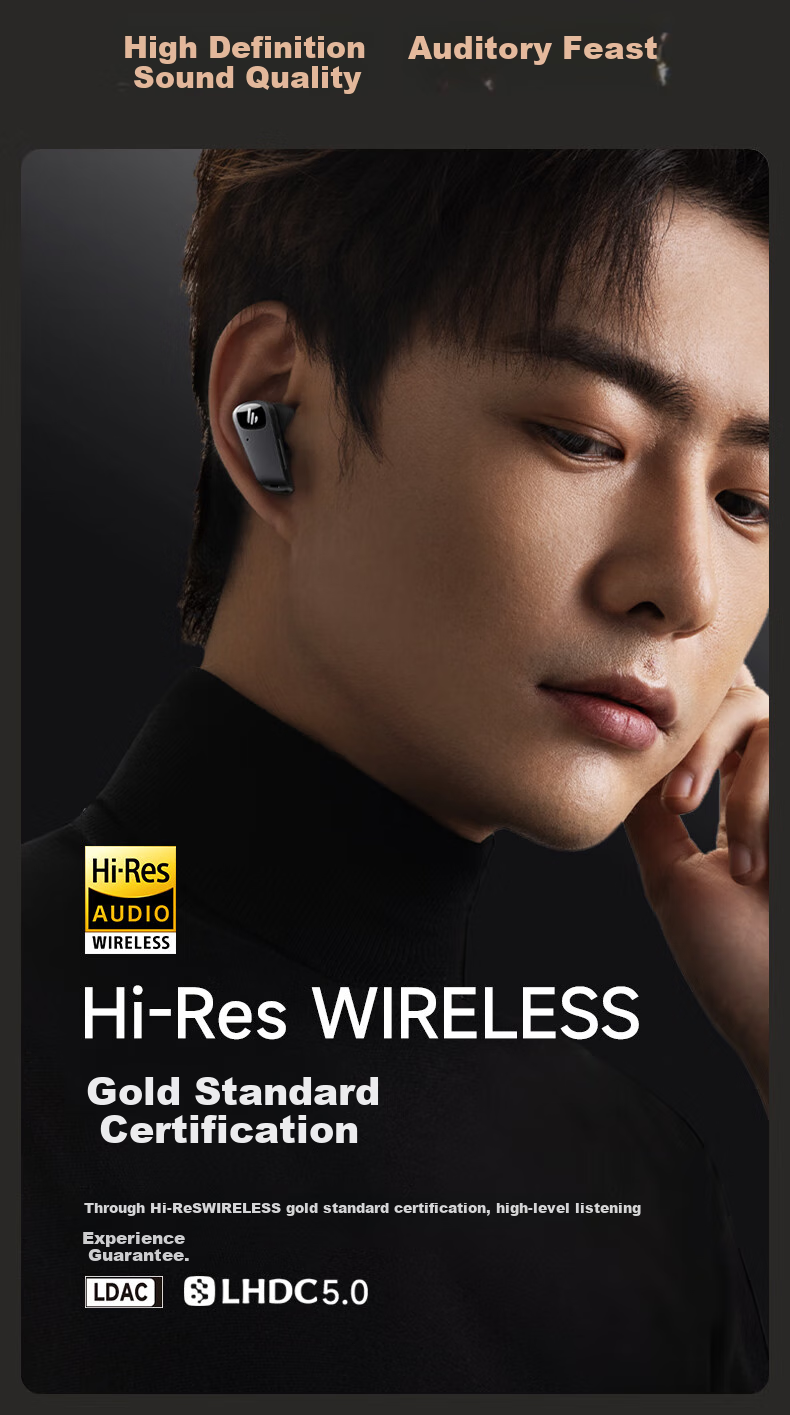 EDIFIER [Digital Multi-Year Recommendation] NeoBuds Planar True Wireless Active Noise Cancelling Bluetooth Earphones, Compatible with Apple, Huawei, Xiaomi, OPPO Phones 5