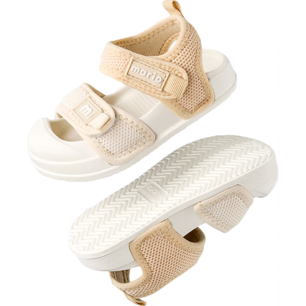Cheerful Mario Girls' Sandals, Children's Summer Toddler And Young Children's Non-Slip Soft-Soled Closed-Toe Breathable Sports Beach Shoes for Boys