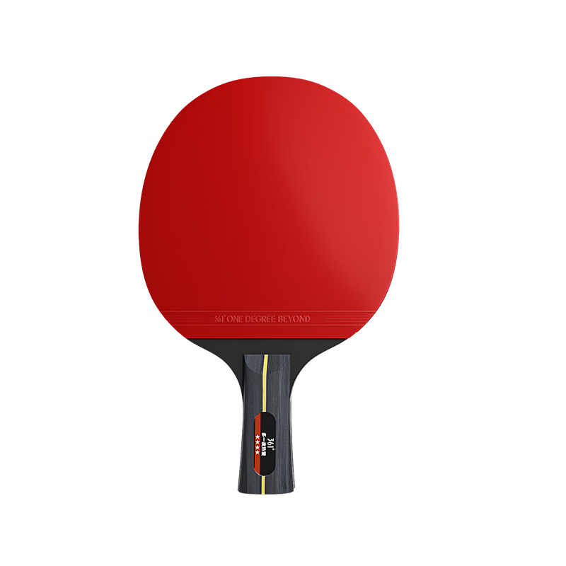361° Table Tennis Paddle Professional Student Adult Competition Training Horizontal And Straight Handle Set with Racket Case And Three Balls