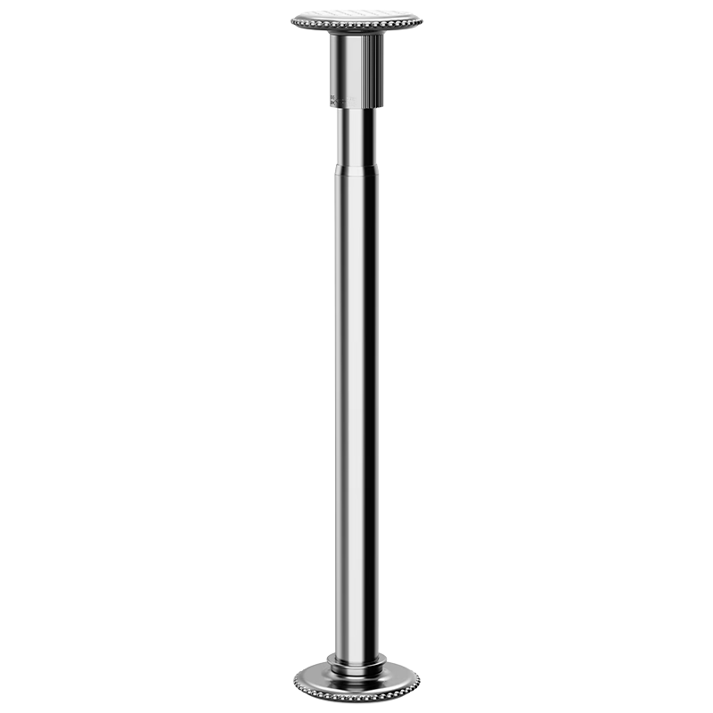 Cobbe No-Drill Extendable Clothes Drying Rod And Shower Curtain Rod, Stainless Steel Load-Bearing Extendable 1.1-1.95 Meters