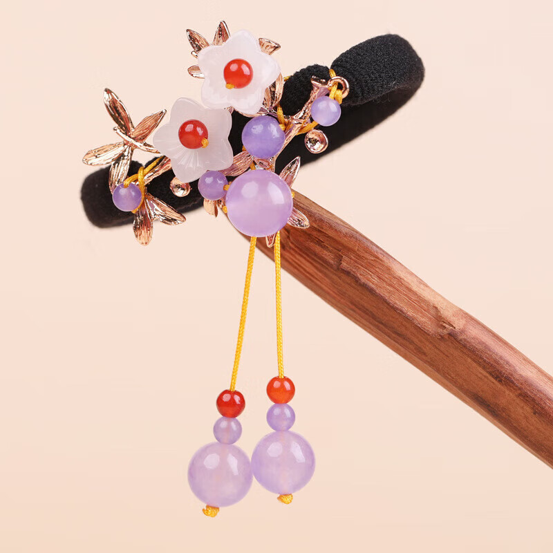 Gunai Simple Hair Ties, Elastic Bands, Hair Accessories for Women, New Cute Style on Instagram, Goddess Day And New Year Gift for Girls