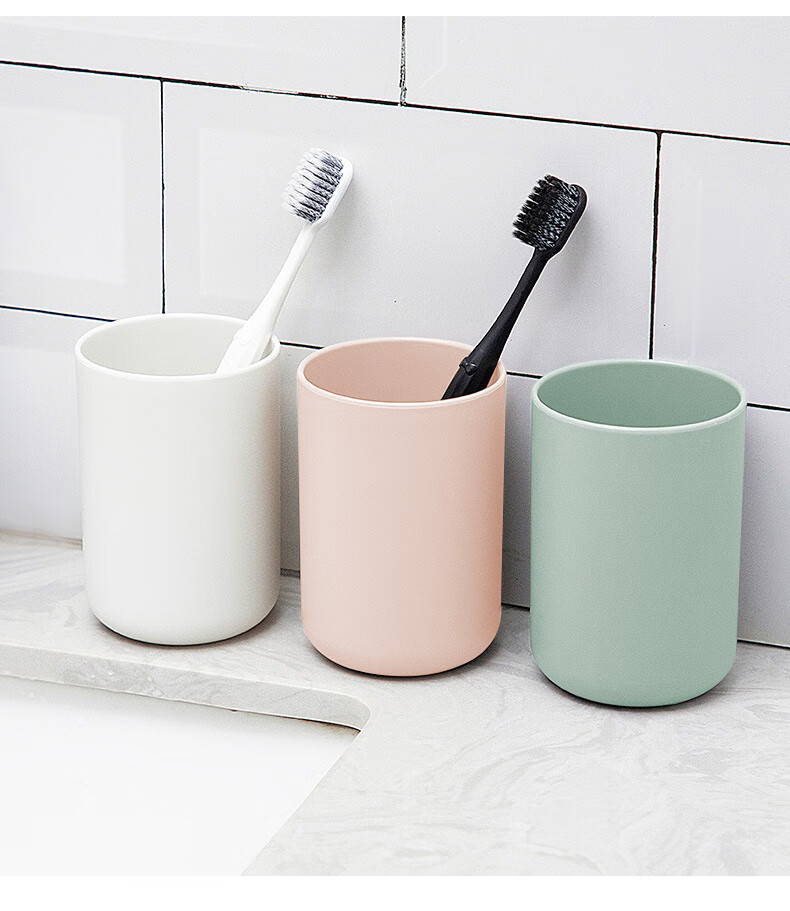 Xingfang 304 Stainless Steel Mouthwash Cup, Double-Layer Insulated Toothbrush Holder, Tooth Mug for Students And Couples, Home Use 5