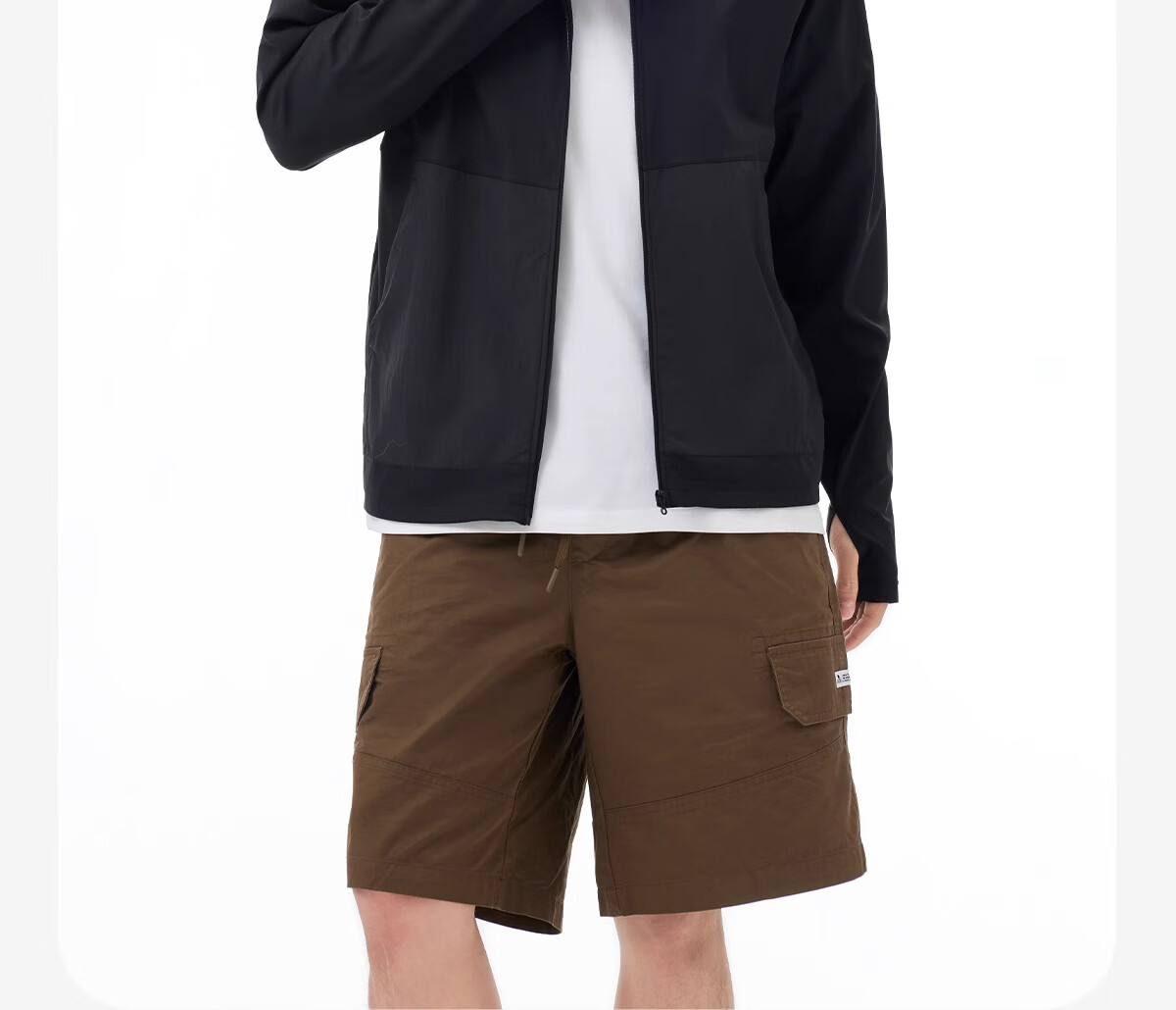 CAMEL Cold White Original Yarn Sun Protection Clothing UPF50+, Quick-Drying High-Elasticity Sun Protection Jacket A15BAVV086, Phantom Black 2XL 15