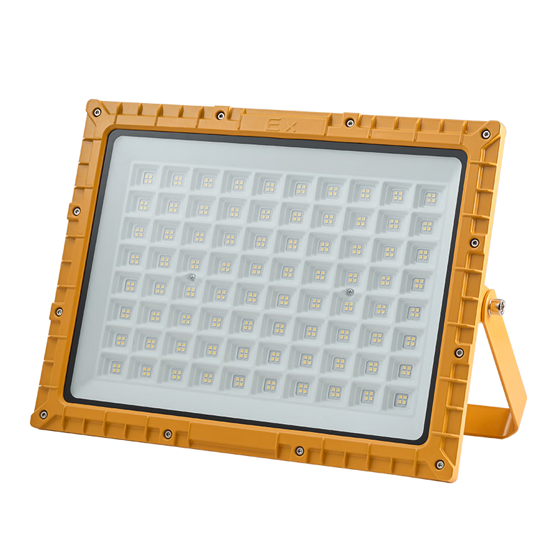 Dexin LED Explosion-Proof Light, Explosion-Isolated Type, Waterproof Warehouse Factory Workshop Industrial High-Brightness Floodlight, EX Explosion-Proof Certified, Square White Light - 400W