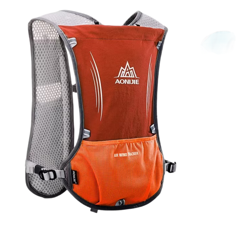 AONIJIE Lightweight Cross-Country Backpack for Men And Women, Breathable Quick-Dry Outdoor Hiking 5L Hydration Pack