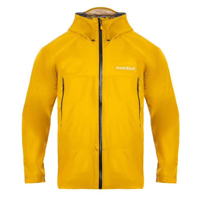 Mont·bell 2025 New Rain Dancer Outdoor Hooded Windproof Waterproof Hardshell Jacket for Men 1128729