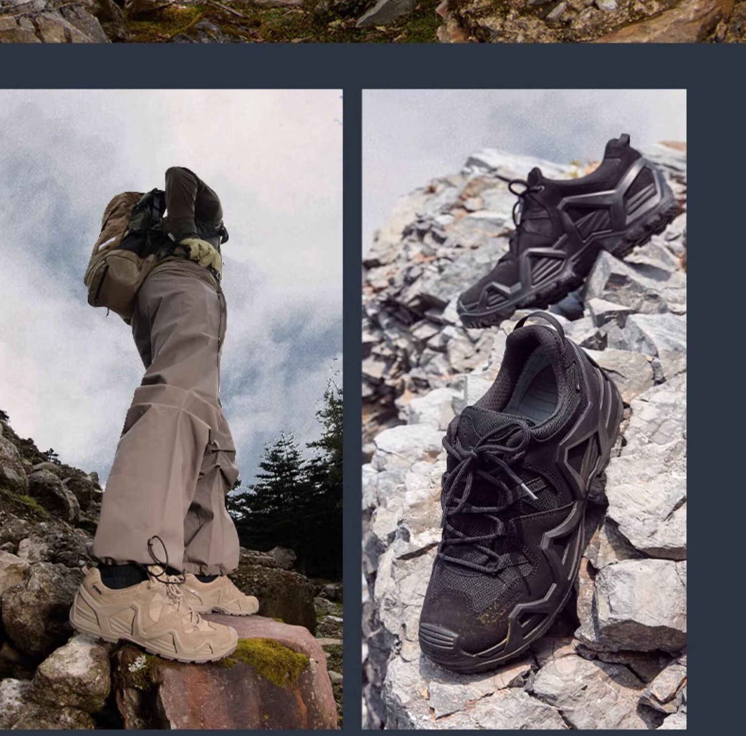 LOWA German Tactical Boots MK2, Outdoor Hiking Low-Top Shoes for Men, Waterproof And Non-Slip, 310891, Sand Color, Size 41 12