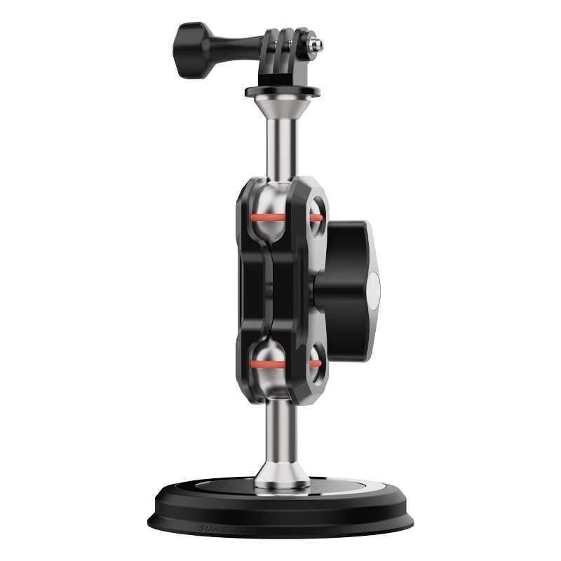 SUREWO Magnetic Suction Cup Mount for DJI Action 6/5/4, GoPro, And Yi Sheng Action Cameras, Car Magnetic Base for Acepro 2, Outdoor Car Mount Accessory