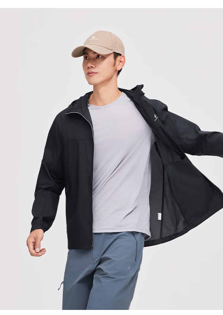 Pioneer Camp Beetle Men's Summer Outdoor Lightweight Breathable UV Protection Sports Jacket Skin Coat 14