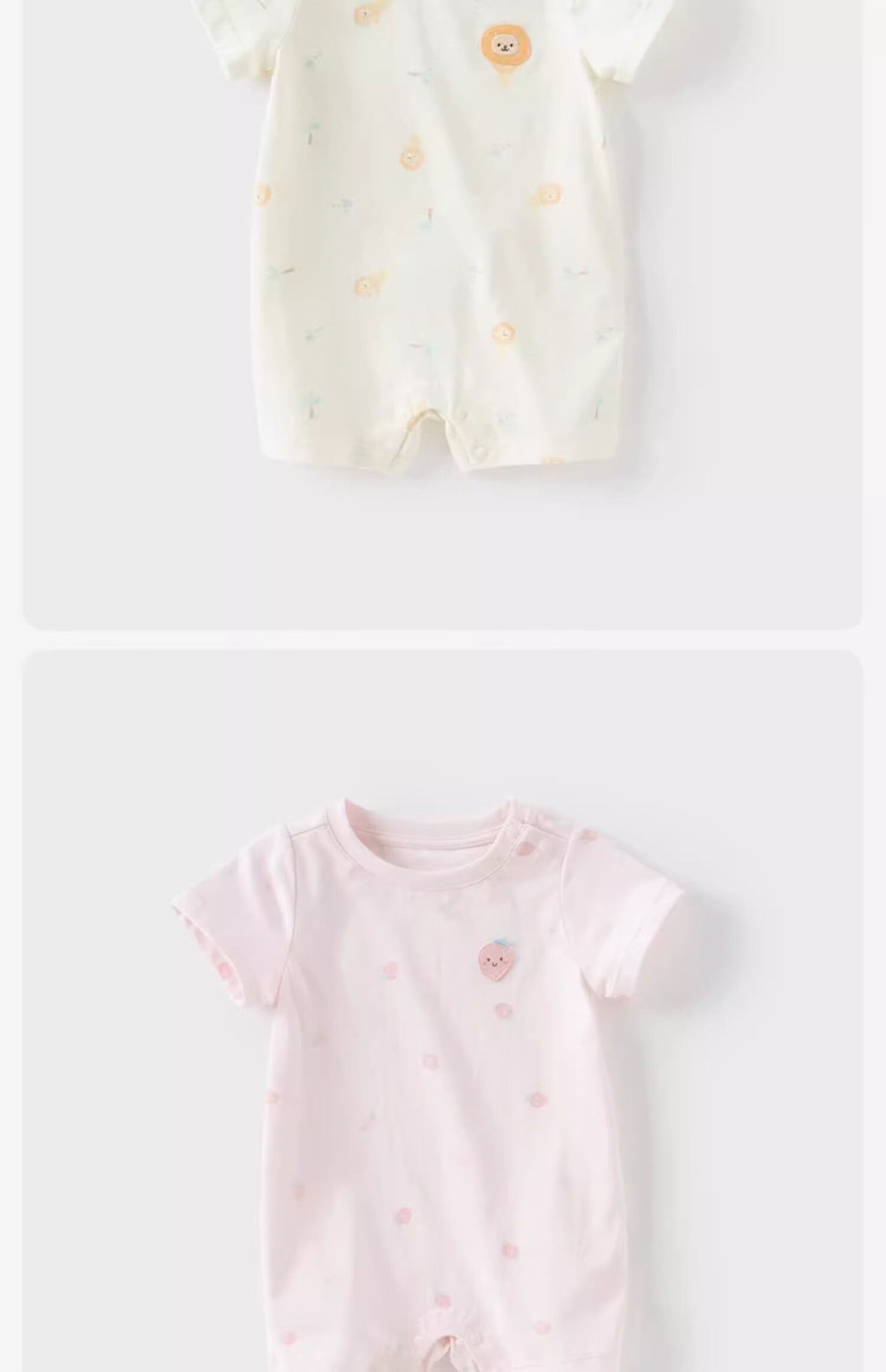 DAVE & BELLA Baby Summer Romper, Stylish Newborn Clothes, Full Moon Girl Baby Outfit Set, Onesie for Baby Boy 14