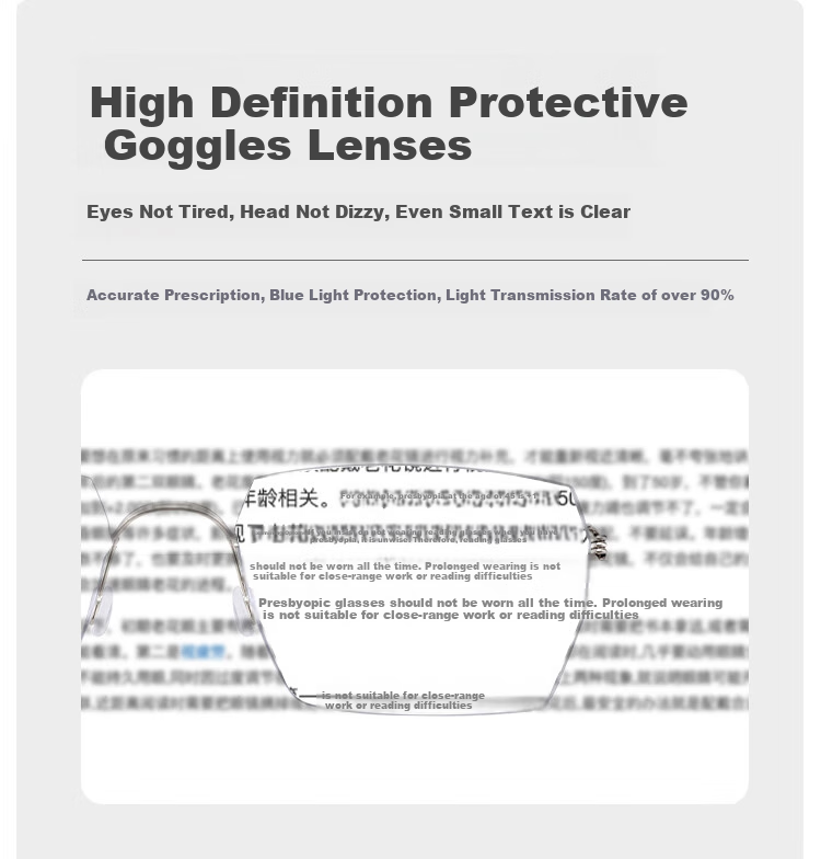 Nianqingtai Fashion Reading Glasses with Blue Light Protection, Ultra-Light Imported High-Definition Women's Reading Glasses 8048+350 Degrees 6