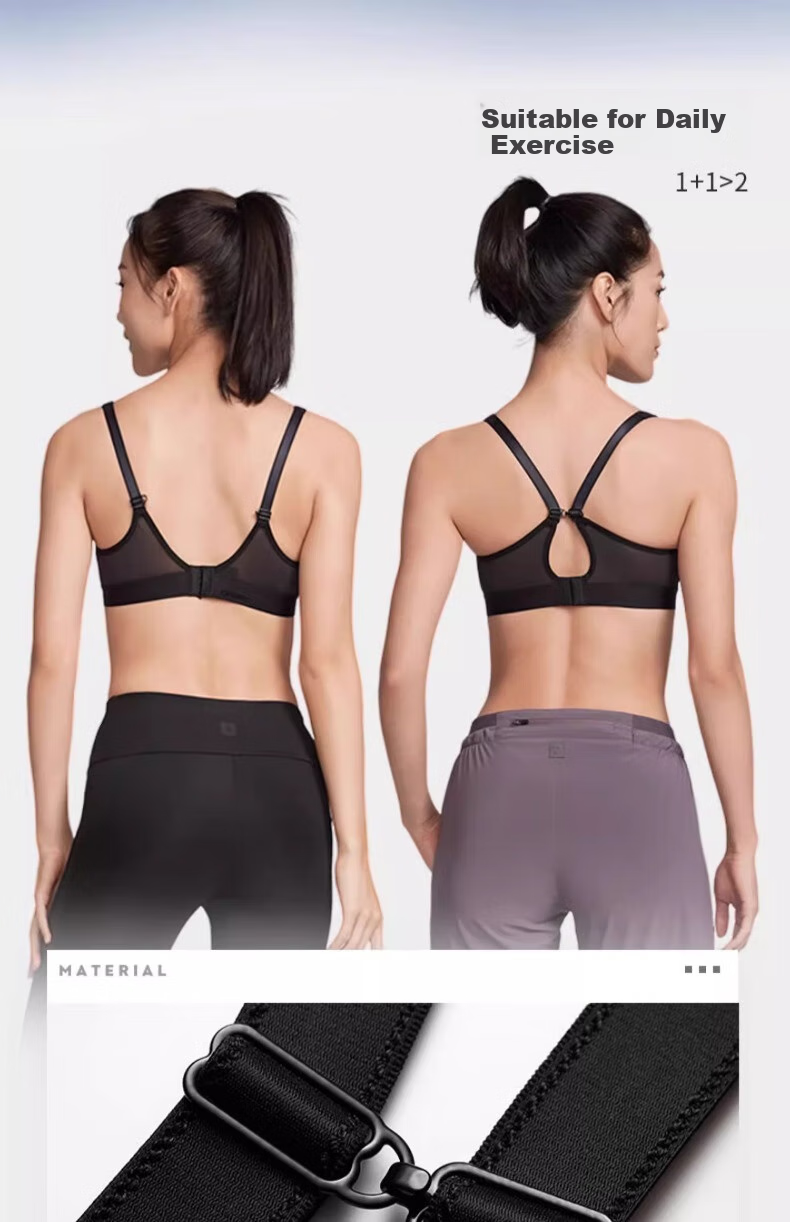 DECATHLON Women's Sports Bra for Running, Shock-Absorbing, Push-Up, Fitness RUNW-4116380M (C-D Cup) 3