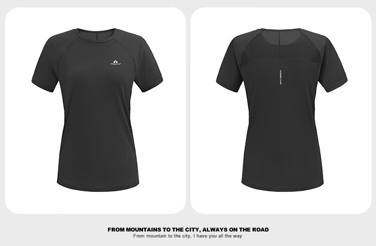 Pioneer Camp Women's Quick-Dry T-Shirt Summer New Breathable Sports Quick-Dry Outdoor Fitness Running Crew Neck Short Sleeve Top 19